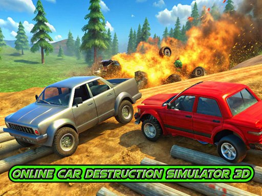 Simulateur de Destruction de Voiture en Ligne 3D - crazygames