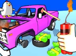 Réduisez la voiture en miettes ! - crazygames