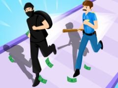 Course de Policier 3D - crazygames