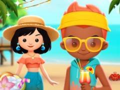 Toca Teens : Fête flottante à la plage - crazygames