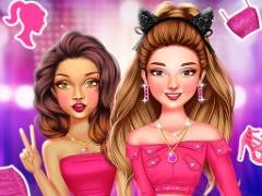 Look esthétique BarbieCore célébrité - crazygames