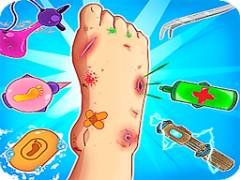 Soins d\'urgence du docteur pieds - crazygames