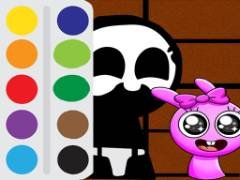 Bébé Sprunki Incredibox Coloriage - crazygames