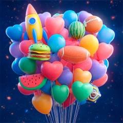 Fusion 3D - Correspondance de 3 Ballons - crazygames,crazy games,free games,h5 game, free play,free crazy games