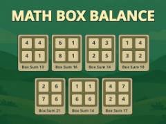 Boîte à Maths Équilibre - crazygames