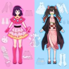 Poupée Anime - Fille Cosplay DIY - crazygames