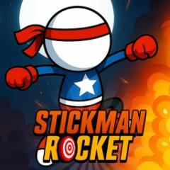 Fusée de Stickman - crazygames