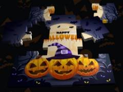Puzzle 3D d\'Halloween - crazygames