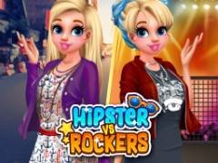 Les hipsters contre les rockeurs - crazygames