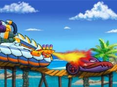 Car Eats Car : Aventure en mer - crazygames