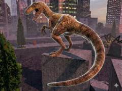 Chasse dans la ville des dinosaures, détruire - crazygames