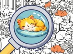 Trouvez le chaton : repérez le chat - crazygames