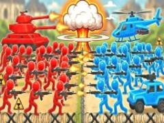 Gun Mob : Stickman Run - crazygames