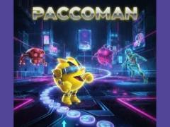 difficile néon paccoman - crazygames