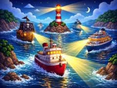 Phare   Sauvez le navire - crazygames