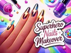 Maquillage de ongles de super-héros - crazygames