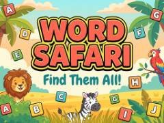Safari des Mots - crazygames