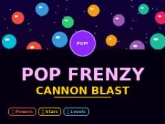 Cannon Blast de Pop Frenzy - crazygames