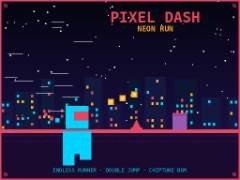 PIXEL DASH : COURSE NÉON - crazygames