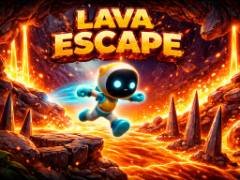 L\'\'ÉCHAPPEE DE LAVA - crazygames