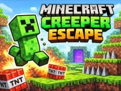 Évasion du Creeper Minecraft - crazygames