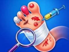Jeu d\'\'hôpital du podologue - crazygames