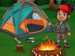 Aventure de camping miniature - crazygames