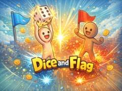 Dés et drapeau - crazygames
