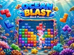 Blast de l\'\'océan : Puzzle de blocs - crazygames