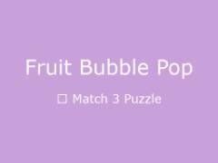Fruit Bubble Pop - crazygames