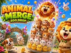 Animal Merge : Zoo Drop - crazygames,crazy games,free games,h5 game, free play,free crazy games