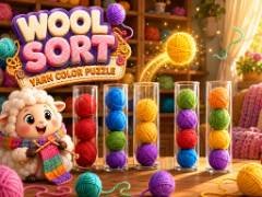 Trier la laine : Puzzle de couleurs de fil - crazygames