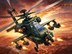 Gunship Strike : Jeu d\'\'hélicoptère - crazygames