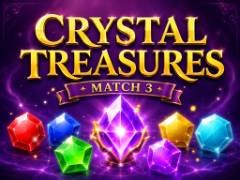 Trésors de cristal : Match 3 - crazygames