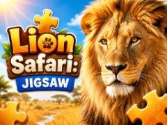 Safari du Lion : Puzzles à Découper - crazygames