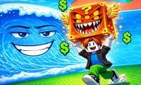 Évasion en Obby de la cérébrite du tsunami - crazygames