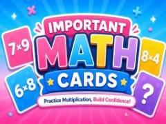 Cartes mathématiques importantes - crazygames