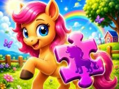 Quête de puzzle mignonne aux poneys - crazygames,crazy games,free games,h5 game, free play,free crazy games