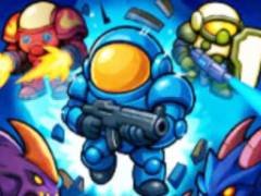 Défense spatiale : Garder les héros - crazygames