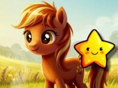 Poney mignon caché parmi les étoiles - crazygames