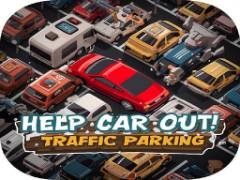 Aidez Car Out ! Stationnement dans la circulation - crazygames