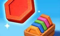 Usine de hexagones en bois - crazygames
