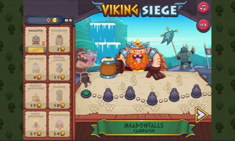 Siège Viking - crazygames