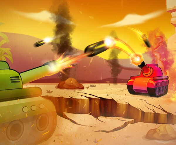 Chars au Sommet de la Colline - crazygames