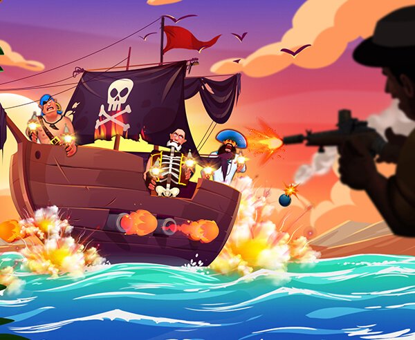 Chasse aux Pirates - crazygames