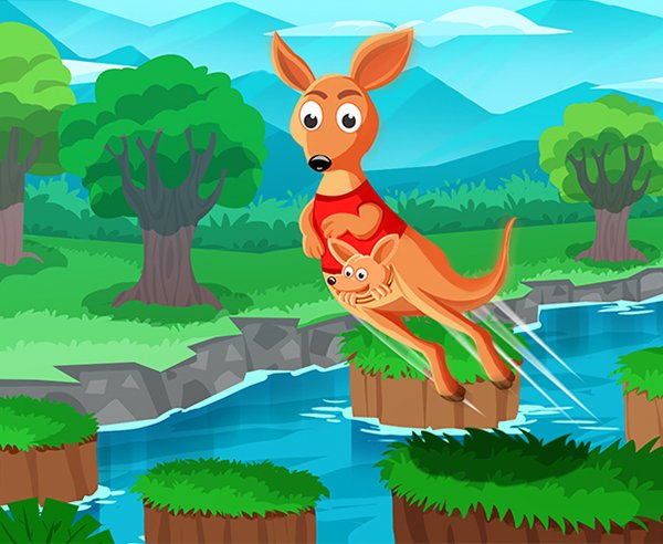 Saut du Kangourou - crazygames