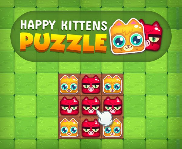 Puzzle des Chaton Heureux - crazygames
