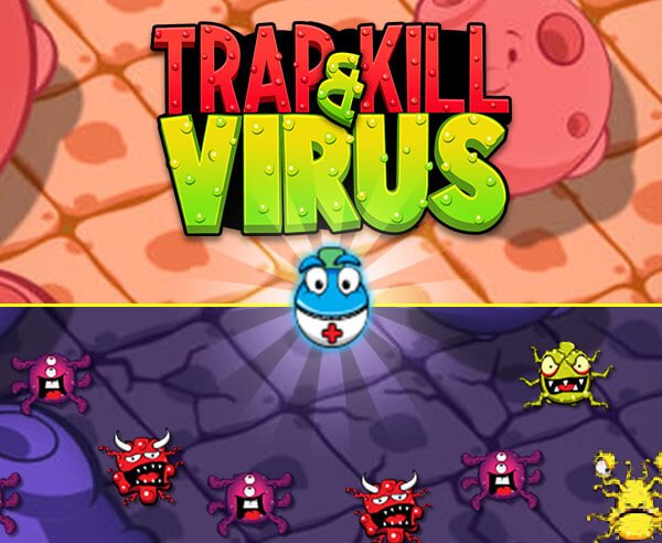 Piège et Tue le Virus - crazygames